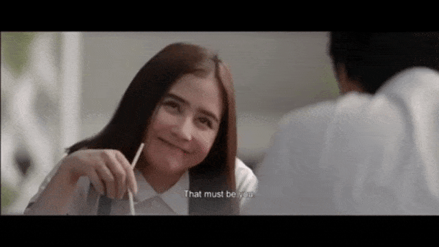 Prilly Latuconsina dan Maxime Bouttier di 'Matt n Mou' (Foto: YouTube MD Pictures)
