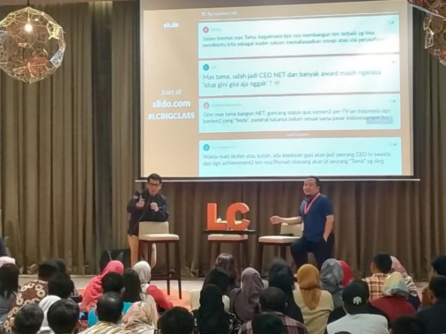 Wishnutama dan Budi Isman Berbagi Kisah Perjuangan di LCBigClass
