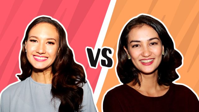 Nadine Chandrawinata dan Atiqah Hasiholan (Foto: Munady/kumparan)