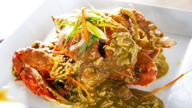 Ilustrasi kepiting dimasak dengan telur (Foto: Pixabay)