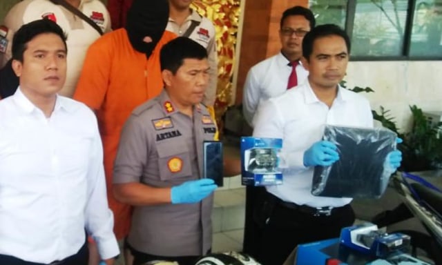 Pelaku Gunakan Kartu Kredit Curian, Kasus Curat di Denpasar Terungkap 