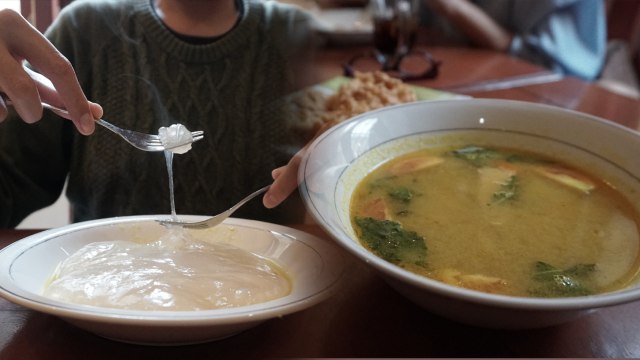 Papeda dan Ikan Kuah Kuning Foto: Mela Nurhidayati/kumparan