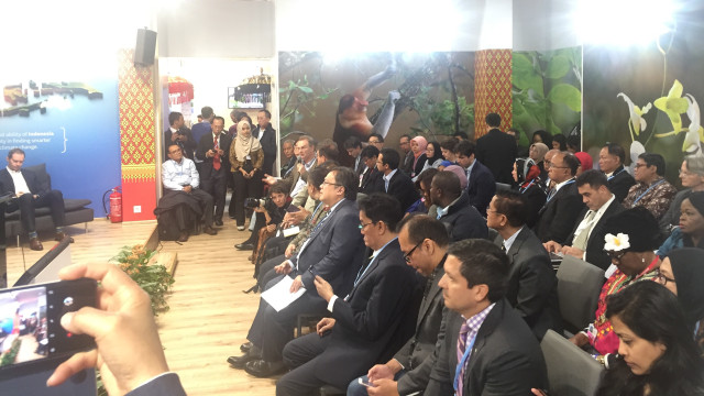 Kepala Bappenas Bambang Brodjonegoro di COP24 Polandia. (Foto: Kelik Wahyu/kumparan)