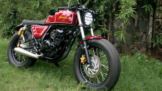 Yamaha Scorpio Caferacer Aurelio. (Foto: Instagram/@centralcnc)