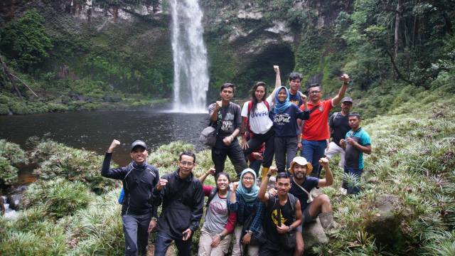 Air terjun Bulu Botak (Foto: nur khafifah/kumparan)