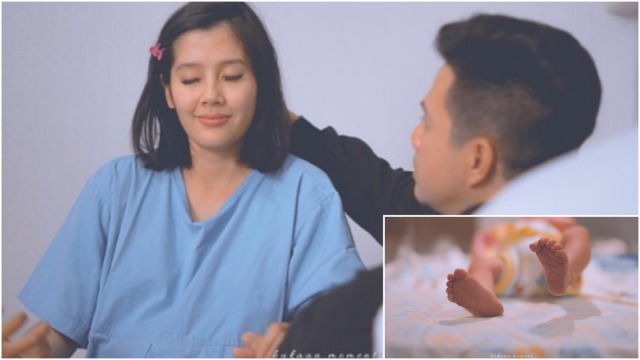 Ardina Rasti melahirkan anak pertama. (Foto: Instagram/@arie10andika)