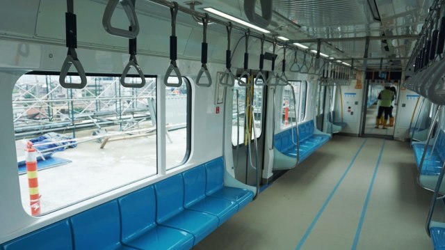 Bagian Gerbong MRT. (Foto: Jamal Ramadhan/kumparan)