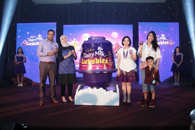 Peluncuran Cadbury Dairy Milk Lickables. (Foto: Dok. Istimewa)