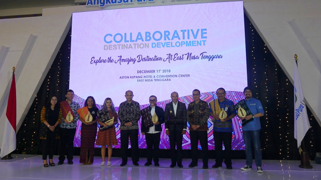 Acara Konferensi Pers Collaborative Destination Development AP I. (Foto: Gitario Vista Inasis/kumparan)