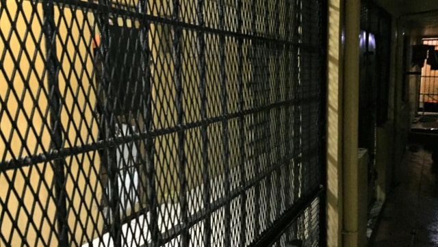 Ruang tahanan dalam Polsek Ciracas terlihat aman. (Foto: Foto: Dok. Istimewa)