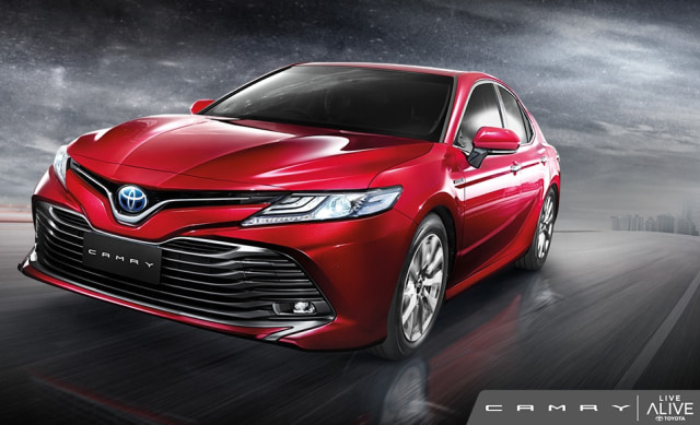 Camry terbaru dengan platform TNGA dan tampilan lebih sporty. Foto: Toyota