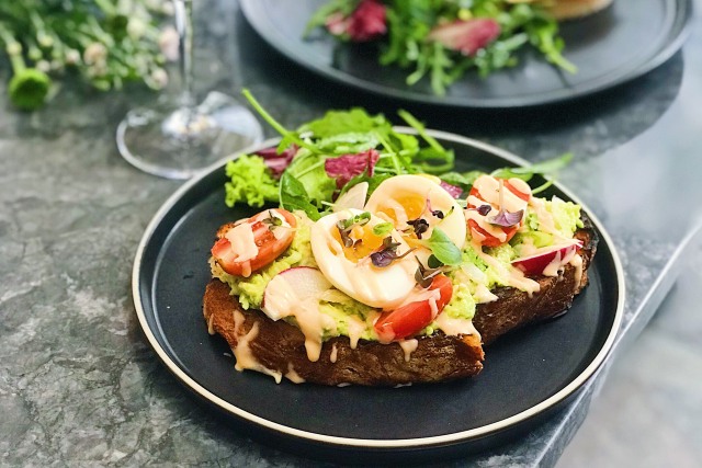 Avocado toast. (Foto: Toshiko/kumparan)