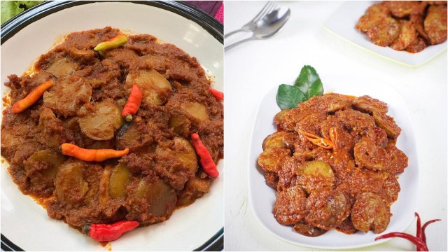 Ilustrasi semur jengkol manis pedas. (Foto: Instagram/@pawondenok & @jengkolamihwati)