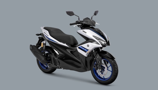 Warna baru Yamaha Aerox 155 R-Version Foto: kumparanOTO