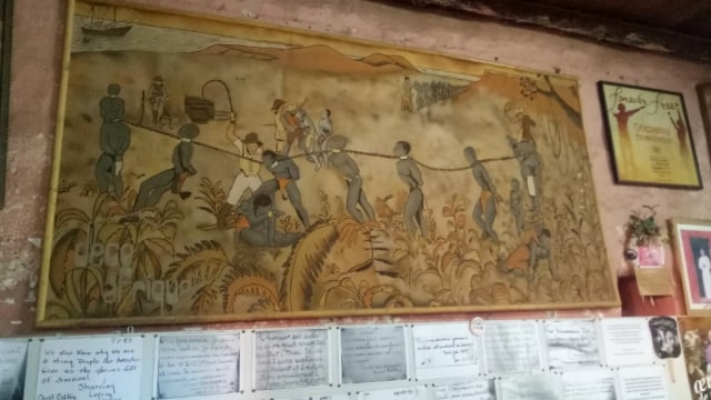 Gambaran mengenai perbudakan di Pulau Goree, Senegal. (Foto: Andreas Gerry Tuwo/kumparan)