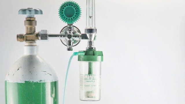 Medical Oxygen Regulator. (Foto: Shutter Stock)