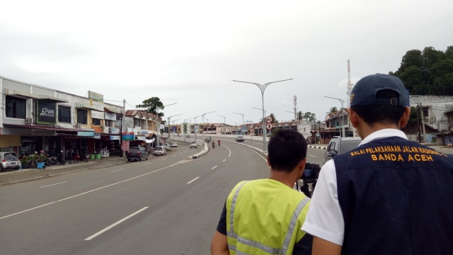Flyover Simpang Surabaya di Banda Aceh. (Foto: Adim Mugni/kumparan)