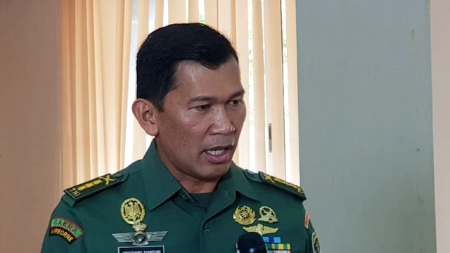 Kapendam Jaya, Kolonel Kristomei Sianturi. (Foto: Fadjar Hadi/kumparan)