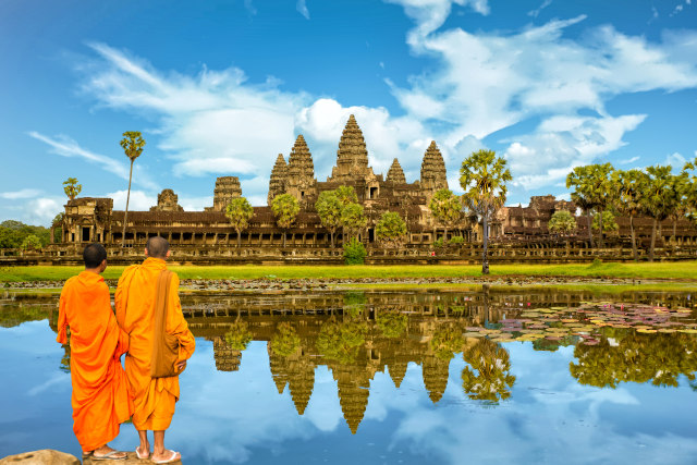 Angkor Wat di Kamboja (Foto: Shutter Stock)