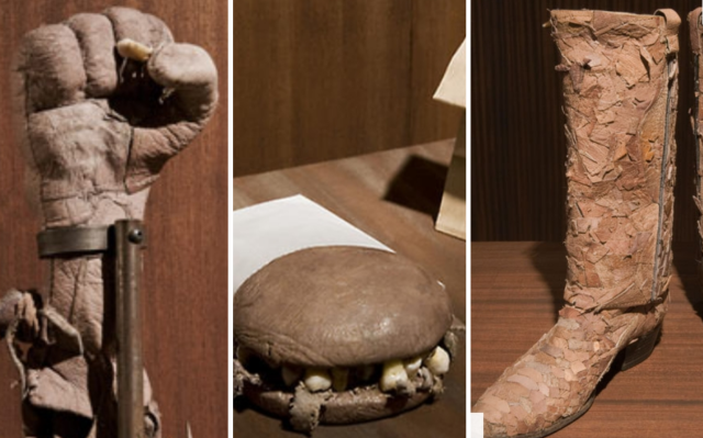 Menengok Deretan Patung di Inggris yang Terbuat dari Kulit Manusia