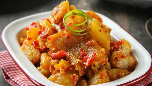 Ilustrasi Sambal Goreng Kentang Krecek (Foto: Instagram @irmadesmayanti)