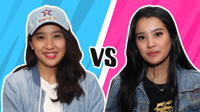 Olivia Zalianty vs Marcella Zalianty (Foto: Munady/kumparan)