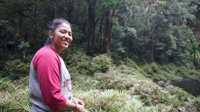 Sheila Silitonga, peneliti Orang Utan Tapanuli (Foto: Nur Khafifah/kumparan)