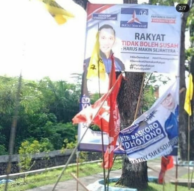 Andi Arief Sebut Ketua DPC PDIP di Balik Perusakan Atribut Demokrat