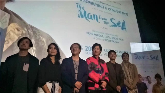 konferensi pers ‘The Man From The Sea'. (Foto: Alexander Vito Edward Kukuh/kumparan)