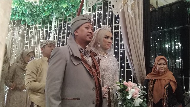 Resepsi pernikahan Opick dan Bebi Silvana (Foto: Maria Gabriella Putrinda/kumparan)