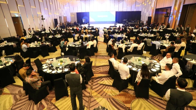 Suasana di peluncuran kumparan Pemilupedia di Hotel The Westin, Jakarta Selatan, Senin (17/12/2018). (Foto: Aditia Noviansyah/kumparan)