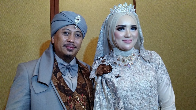 Pernikahan Opick dan Bebi Silvana (Foto: Maria Gabrielle/kumparan)