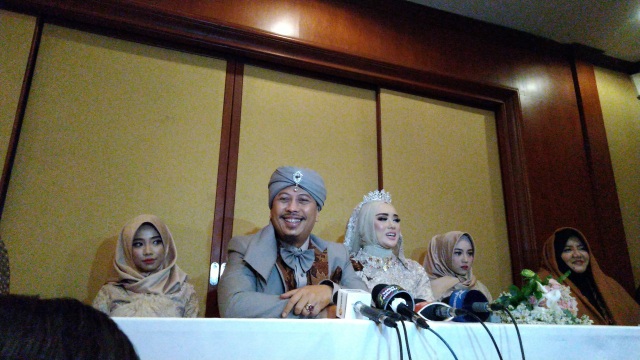 Pernikahan Opick dan Bebi Silvana (Foto: Maria Gabrielle/kumparan)