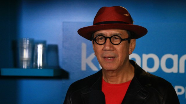 Menteri Hukum dan HAM Yasonna Laoly di peluncuran kumparan Pemilupedia di Hotel The Westin, Jakarta Selatan, Senin (17/12/2018). (Foto: Aditia Noviansyah/kumparan)