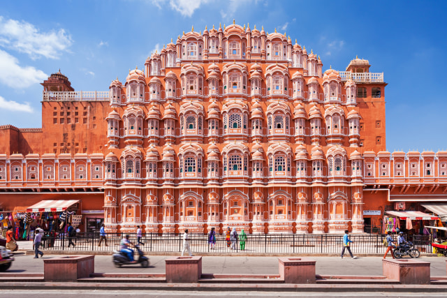 Lanskap Istana Hawa Mahal di India (Foto: Shutter Stock)