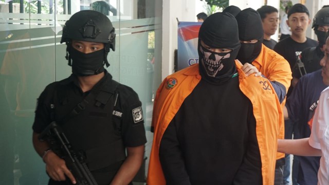 Konferensi pers pengungkapan kasus narkotika jenis shabu 70,733 kg dan 49.733 butir ekstasi jaringan Internasional di Polda Metro Jaya, Jakarta, Rabu (19/12/2018). (Foto: Irfan Adi Saputra/kumparan)