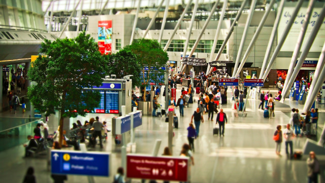 Ilustrasi bandara (Foto: Pixabay)