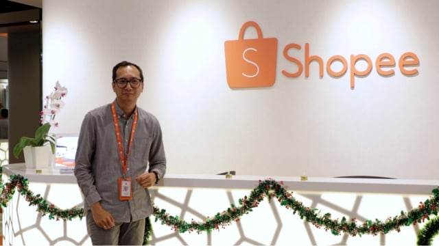 Country Brand Manager Shopee, Rezki Yanuar. (Foto: Retno Wulandhari Handini/kumparan)