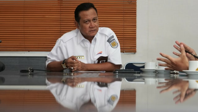 Direktur Utama PT. Kereta Api Indonesia, Edi Sukmoro. (Foto: Nugroho Sejati/kumparan)