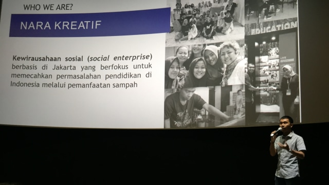 Nezatullah Ramadhan, founder Nara Kreatif. (Foto: Agaton Kenshanahan/kumparan)