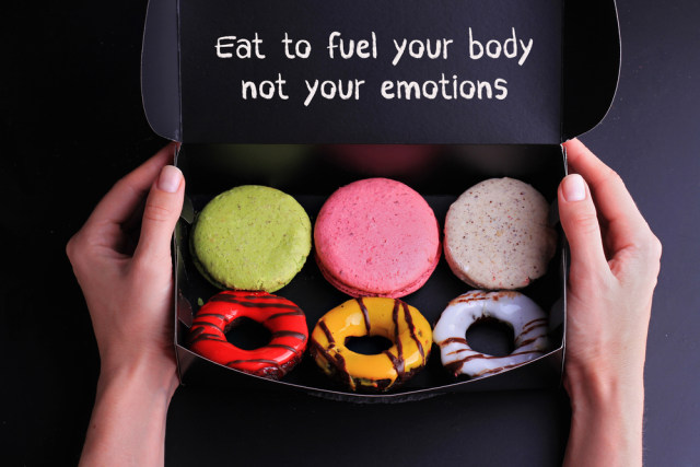 Ilustrasi mindful eating Foto: Shutterstock