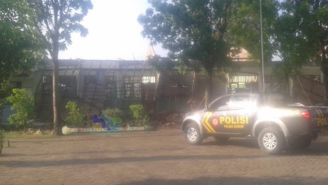 Atap SDN 2 Growok Bojonegoro Runtuh, Kerugian Capai Rp 200 Juta (2)