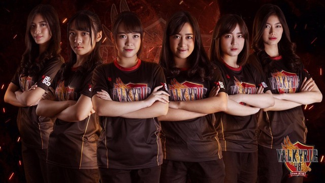 Tim eSports JKT48, Valkyrie48. (Foto: JKT48)