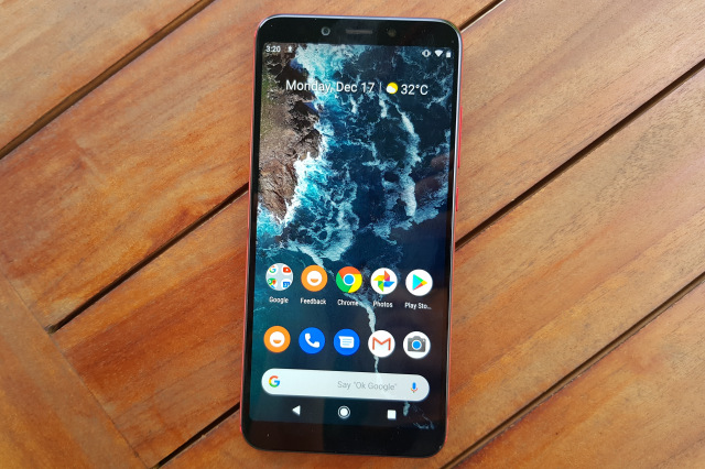 Tampilan pembuka Android One di Xiaomi Mi A2 (Foto: Muhammad Rezky Agustyananto/kumparan)