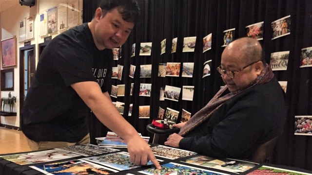 Proses penjurian Lomba Foto MURI di Jaya Suprana School of Performing Art, Jakarta Utara. (Foto: Ferry Fadhlurrahman/kumparan)