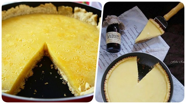 Pie susu teflon. (Foto: Instagram: @rotikuebolu & @fartindyyah)