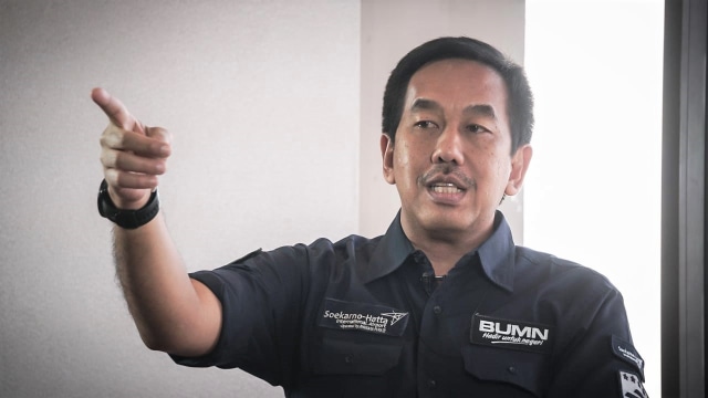 Direktur Angkasa Pura II, Muhammad Awaluddin. Foto: Jamal Ramadhan/kumparan