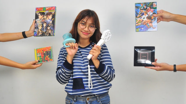 Ilustrasi penggemar K-Pop. Foto: Matheus Marsely/kumparan