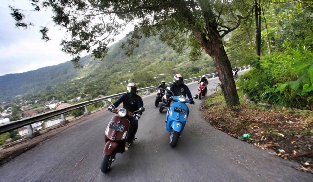 Test ride Vespa Primavera edisi spesial (Foto: dok. Piaggio Indonesia)