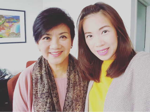 Swan Kumarga, pendiri Dapur Solo, dan anak semata wayangnya, Karina (Foto: Instagram @swan_dapursolo)